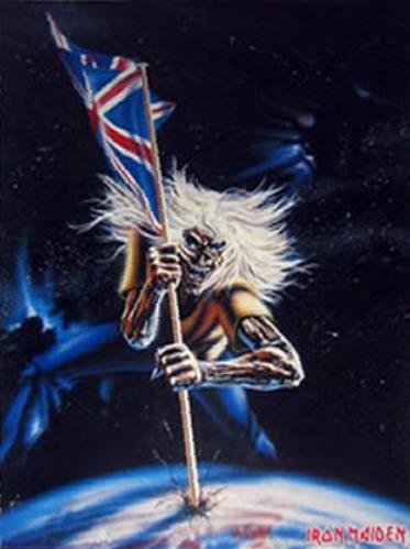 Iron Maiden The Number Of The Beast Japanese Promo poster (359213)